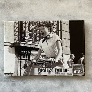 Italian Audrey Hepburn Roman Holiday magnet